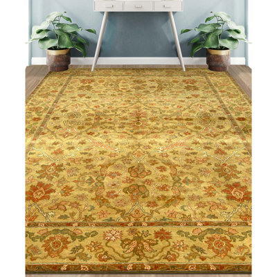 Hand Knotted Wool Oriental Indoor Rug