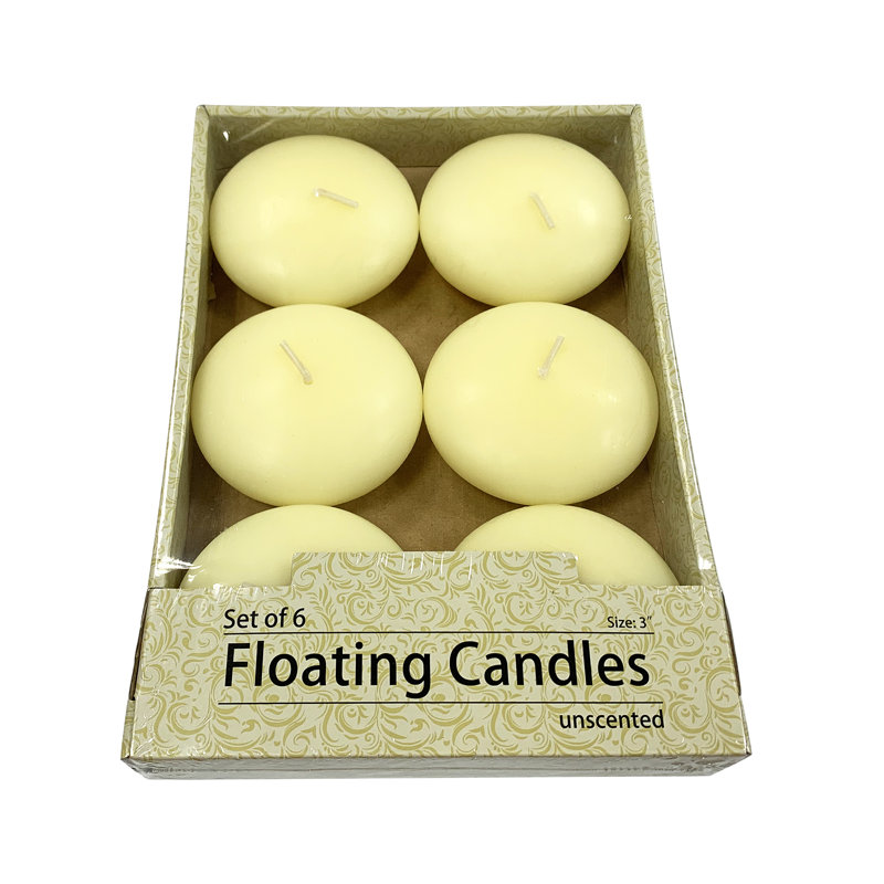 Unscented Floating Candle, 6
