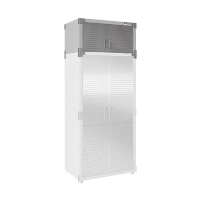 Armoire murale empilable à double porte Seville Classics UltraHD, l 36 po x P 24 po x H 18 po