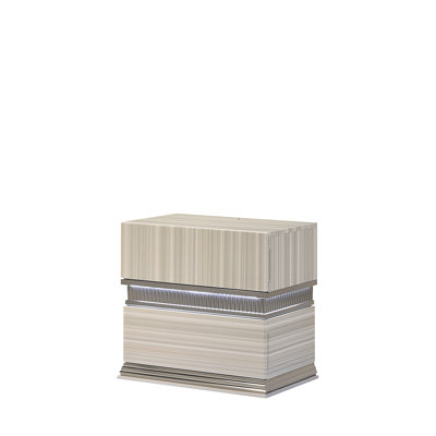 Table de chevet 2 tiroirs Leonor