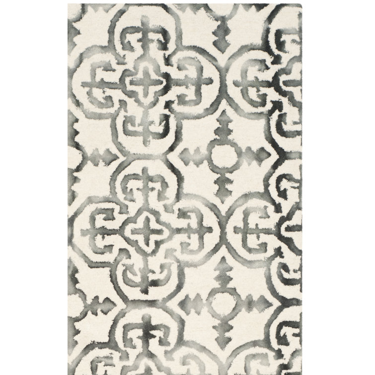 Pimentel Hand Tufted Wool Geometric Rug