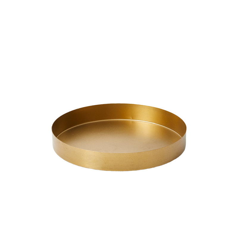2'' H Metal Tabletop Dish