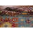 Light Blue Kazak Geometric Area Rug