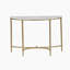 Console polyvalente et élégante pour le salon ou le bureau à domicile, ajoutant une touche de glamour à tout espace