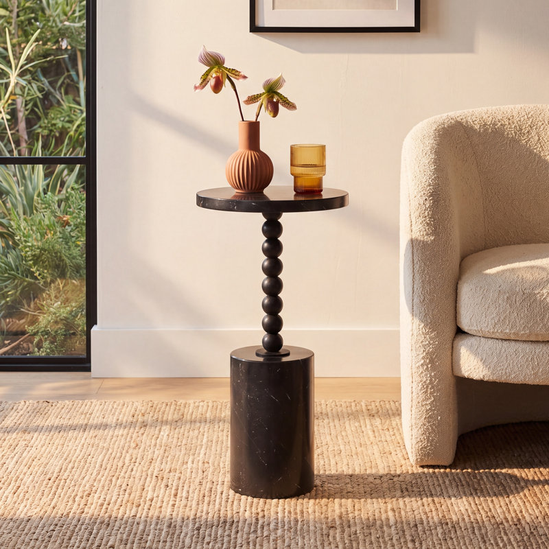 Wharton Marble Top End Table