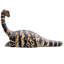 Rhoetosaurus Dinosaur Sculptural Resin Garden Bench