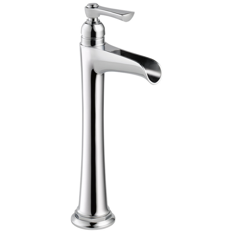 Rook® Single Handle Vessel Lavatory Faucet, 1.5 GPM, Polished Chrome