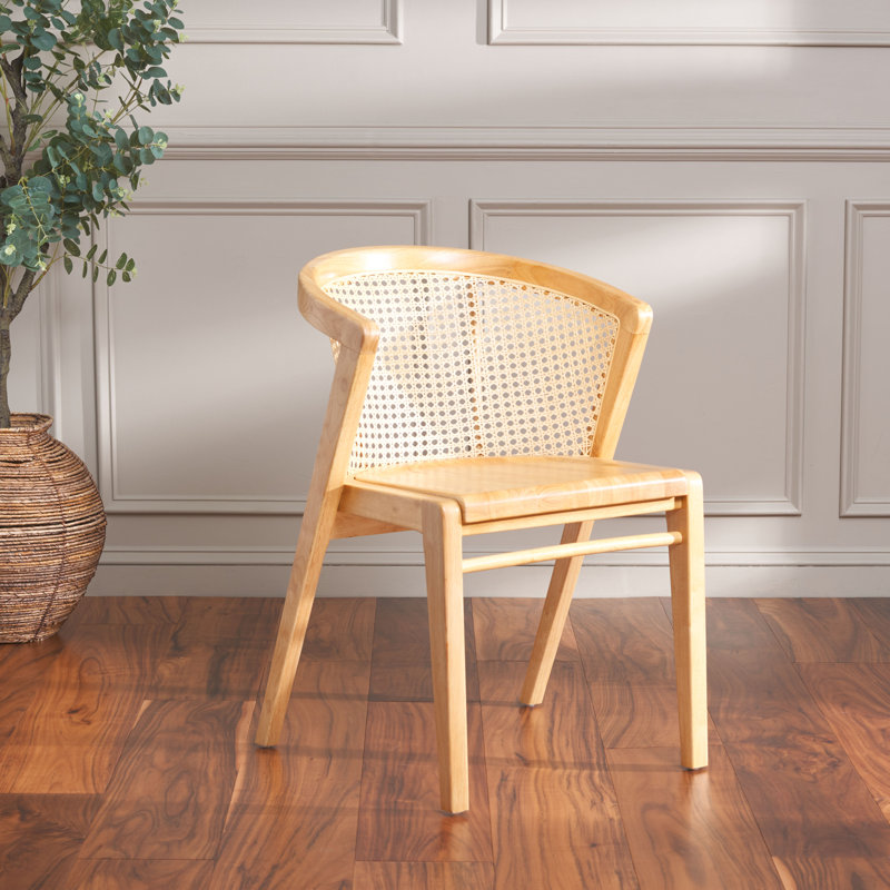 Chaise de salle à manger Beltre, Naturel