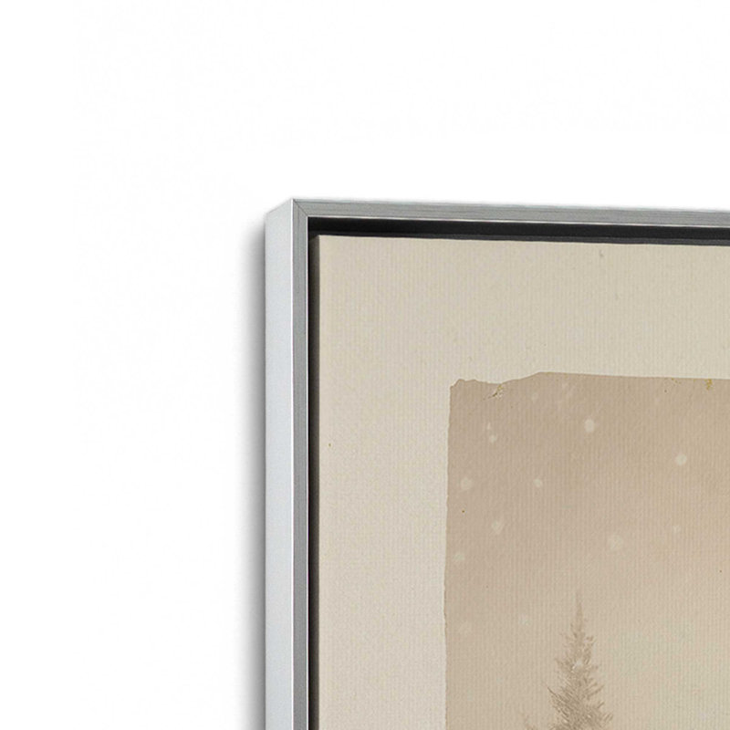 «Whispers of Winter», reproduction d'art sur toile, H 36,75 po x l 24,75 po, Chrome poli
