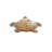 Polystone Turtle Decorative Brown Sculpture