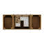 Hudson 60'' W Single Bathroom Vanity Base-2055381858