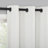 Sun Zero Aldwin Slub Texture Magnetic Closure 100% Blackout Grommet Curtain Panel-110987436-110987435