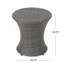 TABLE KONO HOURGLASS (SANS TABLE EN VERRE)