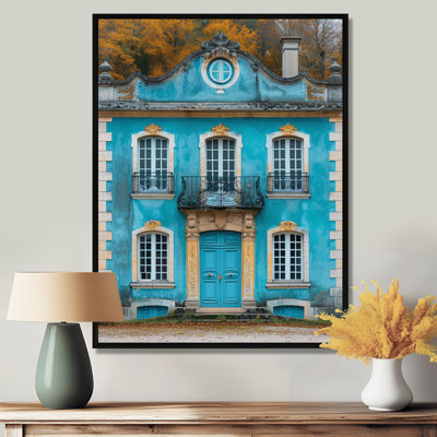 Art mural doré, maison enchantée en Irlande - Chateaus
