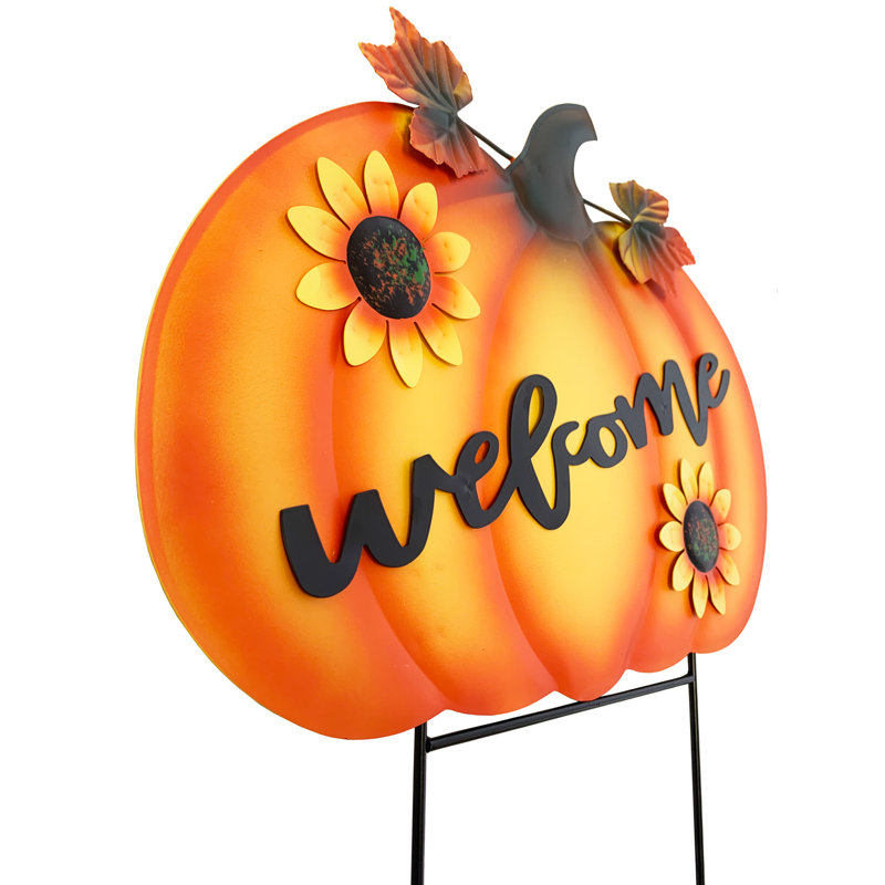 Metal Thanksgiving Decoration