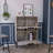6-Bottle Rectangle Bar Cabinet