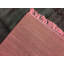 Simplicity Chic Solid Area Rug in Pink/Black