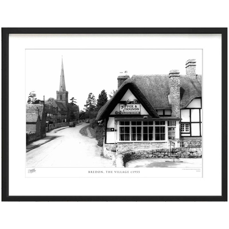 Bredon, The Village C1955 by Francis Frith - Single Picture Frame Print, 45cm H x 60cm W x 2.3cm D