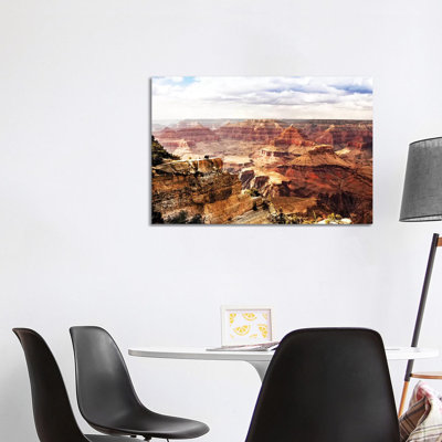 Looking Into Majestic Grand Canyon 1 Piece Wrapped Canvas Wall Art