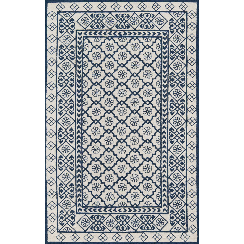 Newport Wool Oriental Area Rug, Rectangle 3'9" x 5'9"