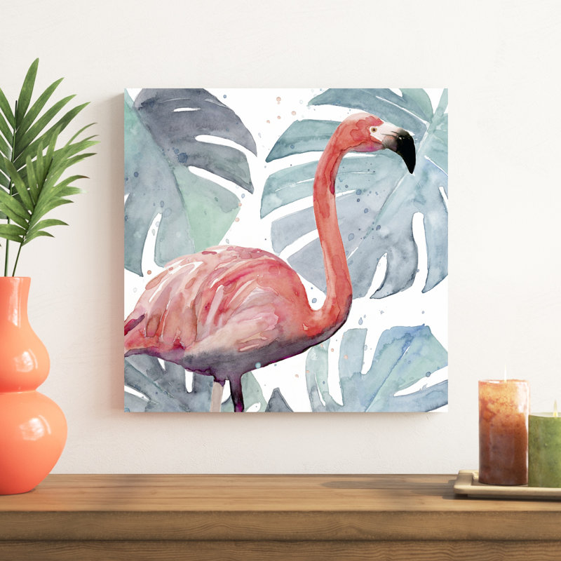 Flamingo Splash I, H 20 po x l 20 po