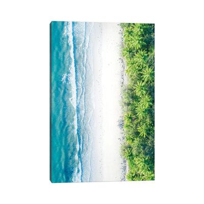 Where The Jungle Meets The Sea II by Jaxon Roberts - Wrapped Canvas Print