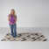 Sanyla Hand Tufted Wool Chevron Rug