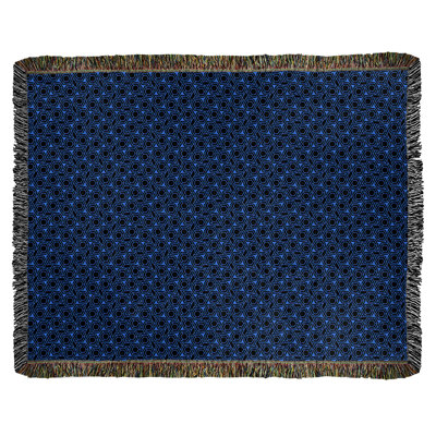 Couverture tissée hexagonale Katelyn Elizabeth