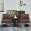 Zailah 27.5'' Wide Genuine Leather Accent Chair-1790278270