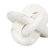 Emilien 6" W Modern Marble Knot Sculpture-946809307