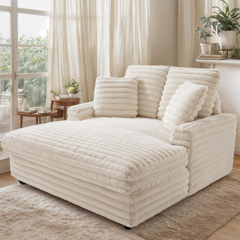 Canapé-lit pour 2 personnes Cloud Sleeper, Blanc