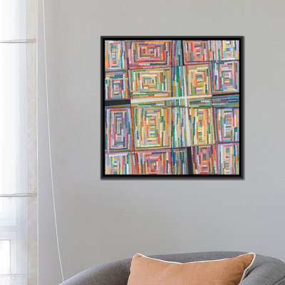 « dot pattern », impression sur toile