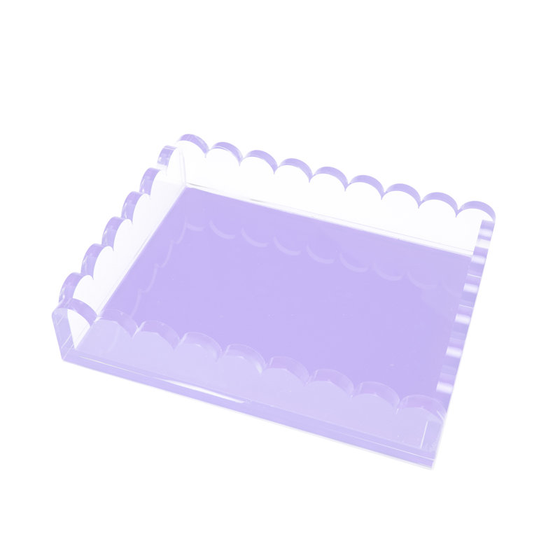 Acrylic Tray, Purple