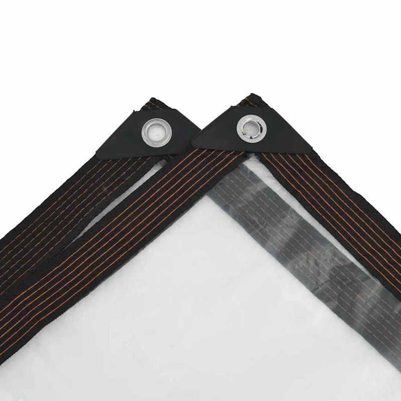 Bâche avec œillets Vidaxl en polyéthylène, L 157,2 po x P 314,4 po