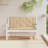 Red Barrel Studio® Garden Bench Cushions 2 Pcs 2.8" Fabric-790980113-790980110