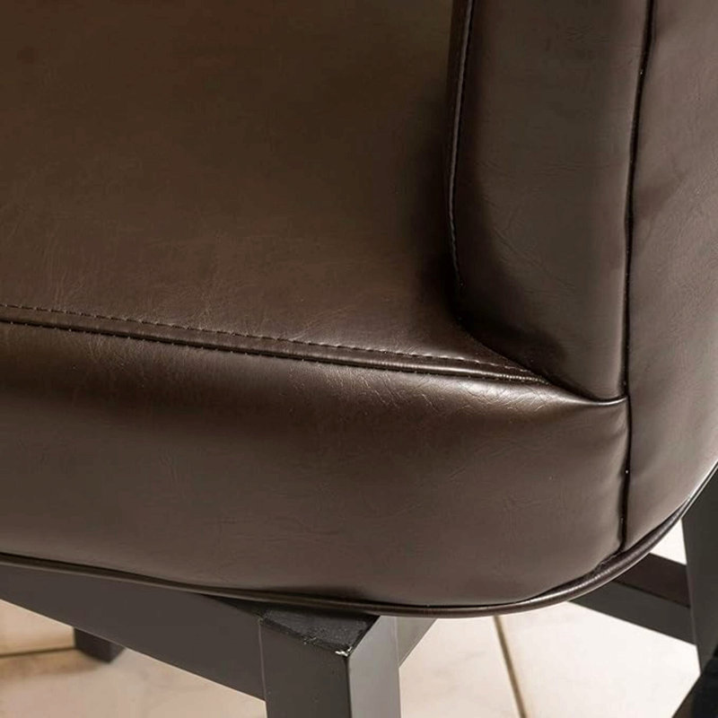 30.25'' High Swivel Bar Stool,Brown