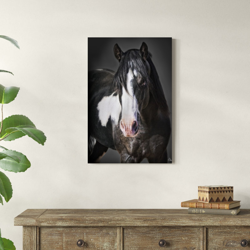 Portrait de cheval II, H 30 po x l 20 po x P 1,25 po