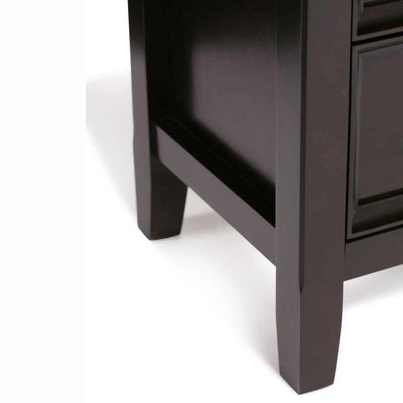Amherst Hickory Brown Solid Wood Storage Cabinet with Adjustable Shelves