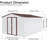 Metal garden sheds 10ftx12ft outdoor storage sheds-120347311