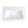 The Renovators Supply Inc. 19.68'' Gloss Porcelain Rectangular Bathroom Sink with Overflow