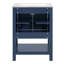 Meuble-lavabo simple autoportant 24 po avec plateau en céramique 24 po-1350119489