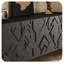 Black Modern Minimalist TV Stand-106445451