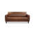 Brown Genuine Leather Standard Sofa cushion Loveseat-89937288