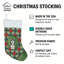 Chaussette de Noël Husky sibérien-119850542