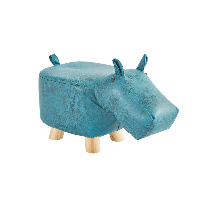 Datey 27cm Wide Novelty No Pattern Pouffe Ottoman