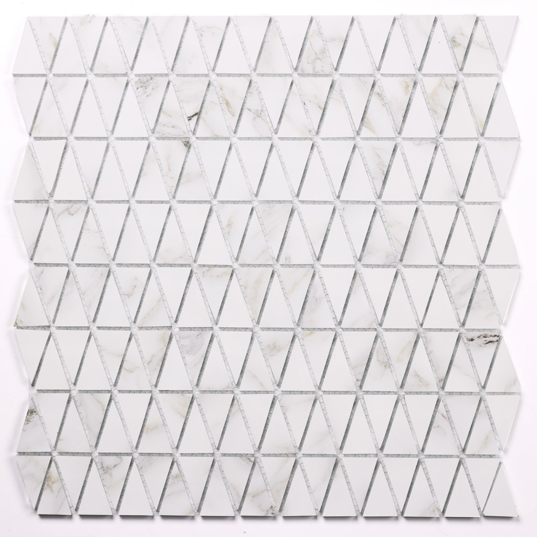 Art Deco 1" x 2" Glass Mosaic Tile Abolos 