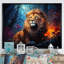 «Lion Vivid Majesty I» sur toile-1282421902-1282421890