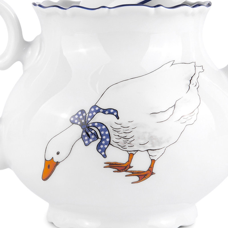 Service à thé en porcelaine bohémienne Martin Carlsbad pour 6 pers.