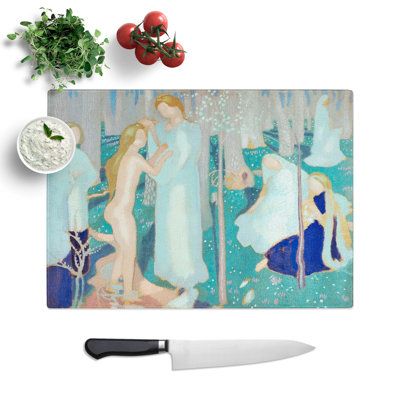 Springtime by Maurice Denis Chopping Board
