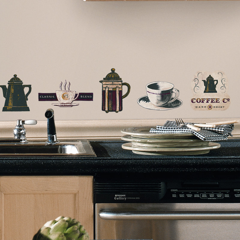 Food & Beverage Non-Wall Damaging Wall Decal
